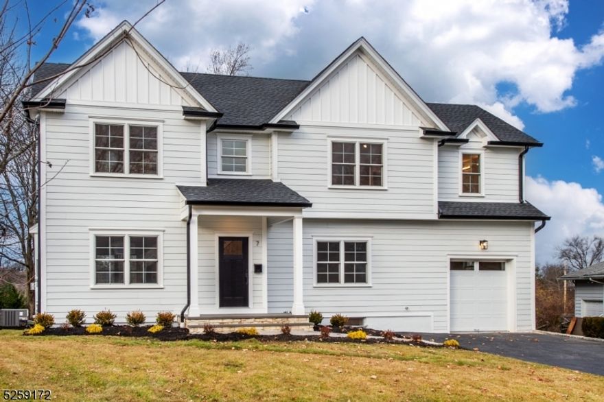 Welcome to the pinnacle of modern living in Summit, New Jersey! This newly renovated home, featuring 5 bedrooms &4 1/2 baths, redefines luxury with its exceptional amenities &thoughtful design.As you enter, the large open floor plan beckons you into a world of contemporary elegance.Natural light floods the interiors, accentuating the built-in features & highlighting the exquisitecraftsmanship throughout. The spacious living areas seamlessly connect, creating an invitingatmosphere that is perfect for both entertaining and everyday living.Imagine cozy evenings by the fireplace in the expansive living room, a focal point that addswarmth and charm to the home. The gourmet kitchen, equipped with top-of-the-line appliancesand a large island, is a culinary masterpiece. Adjacent to the kitchen, discover a sophisticated wetbar, perfect for hosting gatherings with style. Not to be missed, a first floor bedroom suite.This residence offers luxurious interiors " step outside to a sprawling yard, providingample space for outdoor activities, gardening, & relaxation. The oversized garage ensures thatyour vehicle is housed in style and comfort.Upstairs, the four well-appointed bedrooms include a master suite that exudes tranquility andsophistication. Elegant bathrooms with modern fixtures elevate the sense of opulence throughout the home. This home seamlessly blends contemporary design with comfort,making it the perfect residence for those seeking the finest in modern living.