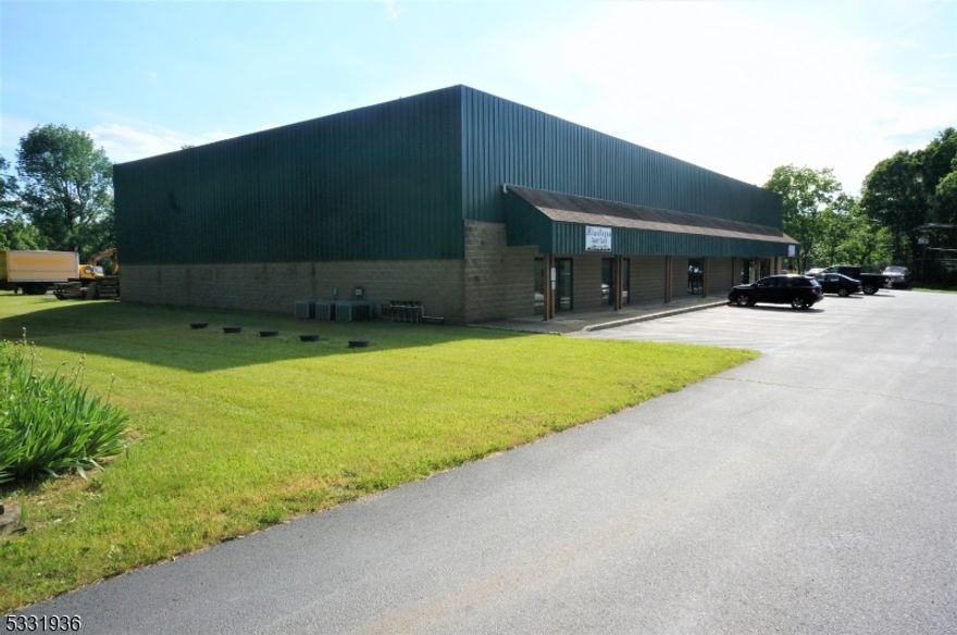 GREAT COMMERCIAL BUILDING (Great Location, Great Construction, and Great Property). Located off Route 206 at the intersection of NJ, PA, and NY near routes 206, 6, 84, and 23, this property offers easy access for trucks and trailers and plenty of customer/staff parking. The building and property are suited for front-office customer interface and rear warehouse/shop operations. The 15,000 square feet is comprised of 5 - 3,000 square foot units; 2 double units (6,000 sq ft each) and 1 - 3,000 square foot end-unit. Each 3,000 sq ft unit has 3 phase electric, HVAC, 2,000 sq ft of open warehouse/shop w/26'-22' ceiling and a 14' bay door(s), 500 sq ft of warehouse mezzanine storage, and 500 sq ft of Office w/restroom, conference area, and kitchenette. The 3,000 square foot end-unit features 3 additional side bay doors. "206C" zoning has many permitted uses incl Warehousing, Light Industrial, Commercial, Garage, Vehicle Storage, Retail & Services, Business, Healthcare/Pharma, and many others. The entire building is currently occupied by the owner (NO TENANTS). Property is Ideal for occupancy, rental, or any combination thereof!  Warehouse space in the area is currently renting at $8.00 - $9.00/sq ft, there is NO property management company involved, and the property taxes are $21,042.45.
