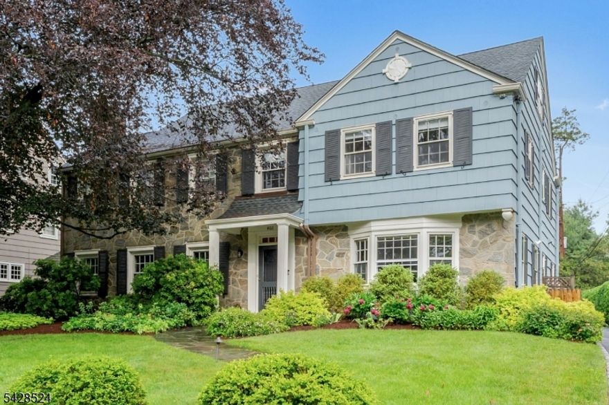 FOR COMP PURPOSES ONLY.    Sweet Sophistication. Instant Warmth. Welcome to 466 Park Street, set in one of Upper Montclair's most beloved neighborhoods. From the moment you step inside, you're greeted by grace & comfort that instantly feels like home. A grand foyer & a sweeping staircase lead to beautifully proportioned rooms, thoughtfully designed for everyday living. The main level has high ceilings, detailed moldings & a natural, effortless flow. At the heart of the home, a chef's kitchen features custom cabinetry, honed granite counters, center island & a 6-burner Wolf stove. A sunlit family room, with custom built-ins, overlooks the lush, private backyard & has French doors that open to a bluestone patio with motorized awning - a retreat for dining, relaxing, or play. Upstairs, the serene primary suite offers a spa-inspired bath, coveted walk-in closet & a dressing room. Four additional bedrooms & two full baths ensure room for everyone, while a well-designed laundry room makes daily routines a breeze. The third floor offers flexible space for a gym, studio, playroom or organized storage. Notably, the last two owners have enjoyed living here for many years, a  true testament to its warmth & enduring appeal. With central air, hardwood floors & a two-car attached garage all just blocks from Upper Montclair Village, NYC transportation and parks- 466 Park Street is home... perfected.