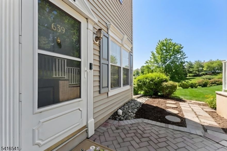Welcome to this private 2-bedroom, 2-bath ground-floor condo offering over 1,300 square feet of comfortable living space in Branchburg?s desirable Cedarbrook community. This well-maintained home features an eat-in kitchen with abundant cabinetry, stainless steel refrigerator and dishwasher, a separate dining room, and a spacious living room with sliding doors leading to your outdoor patio overlooking a peaceful, park-like setting. Additional highlights include updated heating and air conditioning, a newer hot water heater, replacement windows and sliding door, in-unit laundry, and updated bathrooms. Cedarbrook is a warm and welcoming, pet-friendly community offering amenities such as a pool, tennis courts, and walking paths. Conveniently located near major shopping, highways, and mass transit, and served by an excellent school system. An outstanding opportunity to enjoy comfortable, low-maintenance living in a phenomenal Branchburg location.