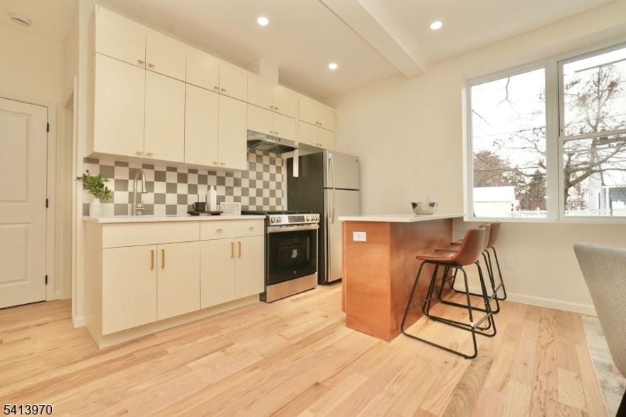 Newly renovated 2-bed, 2-bath rental in prime Bogota, New Jersey location. Spacious open kitchen/living layout, wall A/C, and generous bedrooms. Building features laundry access, 24-hour security cameras, and digital keypad entry. Close to NYC buses, major highways, schools, and local restaurants. Move-in ready and commuter-friendly.