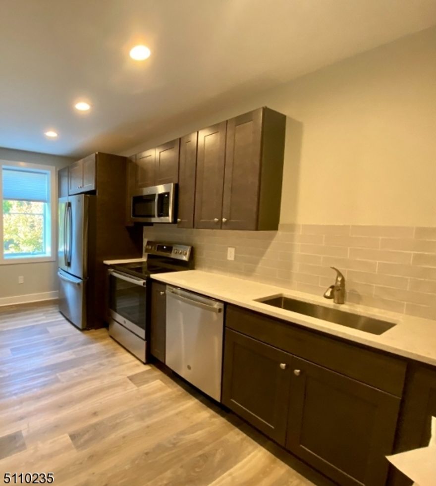 Great in-town location with spectacular views of the Morristown Green.  Almost brand new (2021 reno) 1020 sq. ft. 2 bedroom with 2 full baths. Spacious kitchen with stainless appliances and stone countertops. Walk to everything with ease. Parking might be (tenant must check) available in the Public Dehart Street Parking garage, which is a quick walk from apartment, for a monthly fee, please visit the Morristown Parking Authority to verify cost and availability of monthly parking.