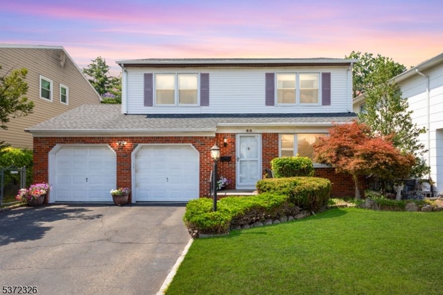 Situated on a quiet cul de sac street in the Washington Section of Union, this classic Center Hall Colonial offers a perfect lay-out. Lovingly maintained and updated, this home features an eat in kitchen with custom maple cabinets, granite counters, tiled backsplash and stainless appliances. The family room off the kitchen is the perfect retreat with views of the backyard. A spacious living room and formal dining room make entertaining a breeze. The laundry room/mudroom just off the 2 car garage and a powder room round out the first floor. Upstairs are 4 spacious bedrooms and 2 full bathrooms. The primary bedroom features a full bathroom and ample closet space. The basement is finished with a wet bar, recreation room, and plenty of storage. Enjoy the private backyard while relaxing on the deck or patio. Freshly painted interior and epoxy garage floor. This home is less than 1 mile from the Roselle Park Train Station and has easy access to the Garden State Parkway. Sold in "as is" condition.