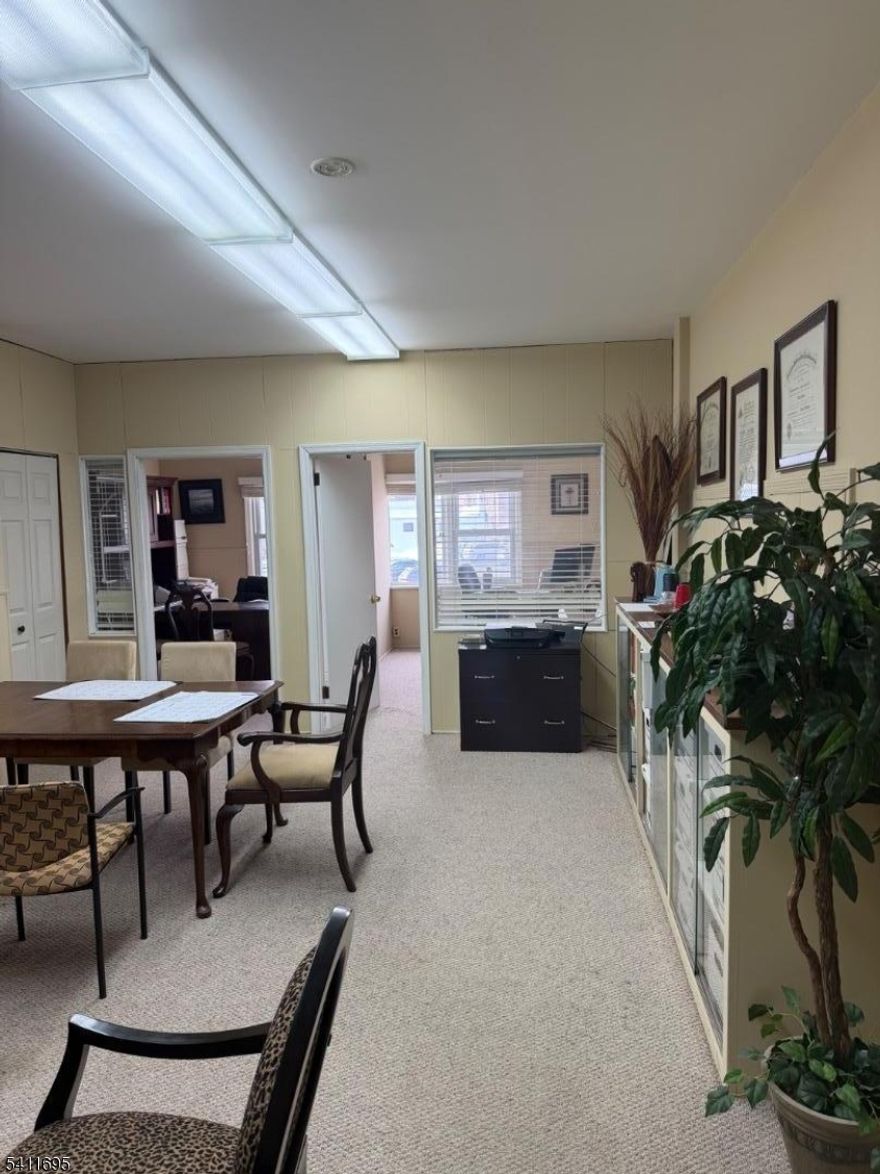 Amazing downtown Denville 2nd floor office suite available for lease for $850 per month. Tenant pays only for electric; heat is included in the rent! The space features an open space with 2 smaller private spaces attached that overlook all of the hustle and bustle of award winning Downtown Denville. Conveniently located across from the free 3 hour municipal parking lot and in close proximity to the all day parking lot. Downtown Denville features easy access to rt 46, rt. 80, and public transportation. Bring your business to boom amongst countless other local favorites including plenty of restaurants and shops! This suite shares bathroom access with the other professional office suites on the floor.