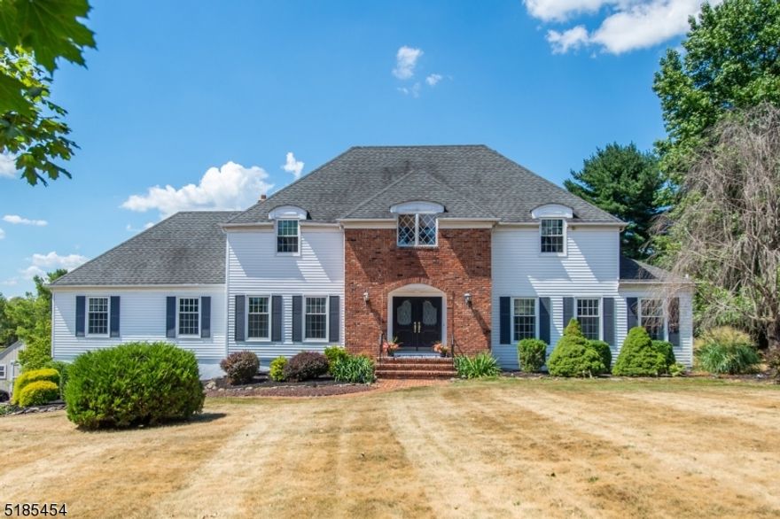 Gorgeous and spacious 3500 sq ft Center Hall Colonial in the sought after Neshanic Station. Situated on a huge 2.8 lot. 4 bedrooms with option to create a first floor in law suite on first floor, hardwood throughout, crown molding,  huge deck for all your entertainment needs 20x30, amazing great room 23x23, granite kitchen with center island, updated primary bath, finished basement with movie theatre, spare room and storage!