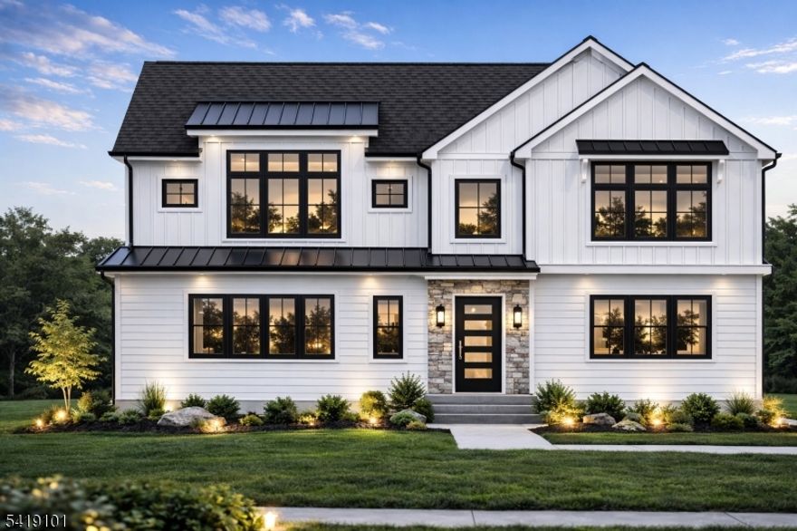 PRE-CONSTRUCTION DREAM HOME OPPORTUNITY! Build your semi-custom dream home on an existing foundation offering the perfect blend of personalization and convenience. This thoughtfully designed 5-bedroom, 5.1-bath home features approximately 3,120 sq ft above grade, plus a 659 sq ft finished basement and 2-car garage. Step inside to an open-concept layout with gleaming hardwood floors and a desirable first-floor en-suite bedroom, ideal for guests. The expansive 24' x 15'6  family room flows seamlessly into a spacious kitchen and dining area, perfect for everyday living and entertaining. Upstairs, the luxurious primary suite offers a spa-like bath with soaking tub, oversized shower, and dual vanity, along with generous walk-in closets. Additional highlights include a princess suite, two large bedrooms with shared bath, and convenient second-floor laundry. The finished basement includes a rec room, full bath, and access to the 2-car garage, providing flexible living space.Set on a .7-acre lot backing to a private wooded preserve, this home offers both tranquility and privacy. Located in highly sought-after Chatham Township, enjoy top-rated schools, a vibrant downtown with shops and dining, NYC train access, parks, and proximity to major highways.A rare opportunity to customize your dream home in one of NJ's most desirable towns! Expected Completion December 2026.