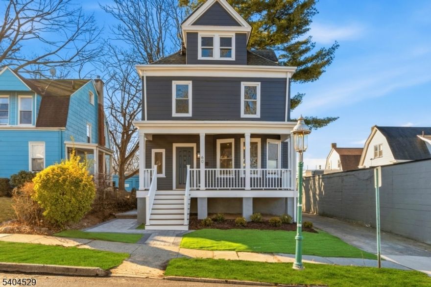 Step into timeless elegance with this beautifully renovated Victorian/Colonial-style home offering 5 bedrooms and 2.1 baths. Rich in character and charm, the home features a blend of classic architectural details, stained glass window, including a mix of original and tastefully updated moldings and trims. A welcoming front porch sets the tone, perfect for morning coffee or evening relaxation. Ideally located just a short walk to the South Orange train station, this is a true commuter's dream with easy access to NYC. Enjoy the convenience of nearby shopping, dining, and local amenities while coming home to a residence that seamlessly blends historic appeal with modern updates. A rare opportunity to own a spacious, character-filled home in one of South Orange's most desirable locations.