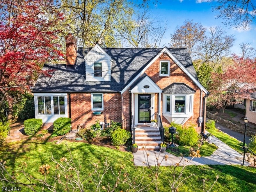 This picture-perfect brick home feels straight out of a storybook, with timeless curb appeal and thoughtfully updated interiors that blend charm with modern comfort. Fully refreshed in 2023, the home now offers a stylish, move-in ready experience from the moment you arrive. Inside, the main level features formal living and dining rooms, a powder room, and an open eat-in kitchen that flows seamlessly into the family room, ideal for both everyday living and entertaining. A fourth bedroom on the first floor provides the perfect space for a home office or guest room, while a screened-in porch leads to a paver patio and expansive, fully fenced backyard. Upstairs are three bedrooms, including a spacious primary suite with two closets and a private ensuite, along with a newly renovated hall bathroom serving the additional bedrooms. A finished basement adds valuable space for recreation, work, or relaxation. With a two-car garage and a quiet cul-de-sac location, this impeccably maintained home delivers both charm and practicality in one inviting package. 2023 upgrades include an underground sprinkler system, fully fenced yard with aluminum fencing, finished basement, custom interior light fixtures from Visual Comfort & Co., and much more. You'll fall in love with this one, come see for yourself.