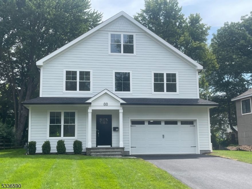 New Construction by New Providence's premier, award winning builder! This latest project features a superb layout with 5 BRs, 3 full baths, 2 powder rooms, 2 car garage and finished basement with 9 ft. ceilings. Nestled in a highly desirable neighborhood, this quality built home will be a testament to luxury and craftsmanship with ample space for living & entertaining. The open concept gourmet kitchen will feature Thermador appliances, quartz counters, custom cabinetry and pantry. The luxurious primary suite will be a private sanctuary, complete with a spa-like bathroom & walk in closet. Additional. features include a mudroom, butlers pantry/dry bar, laundry room with cabinetry & sink, spacious center island in kitchen. This home is under construction, so there's still time for buyers to make some selections to personalize the home. Proximity to Lion's Park and Salt Brook Elementary School. Model Home is available to see. Builders 10 year warranty. Highly ranked New Providence public schools and an easy commute to NYC. Expected completion date is Aug. 2025. Don't miss this opportunity!