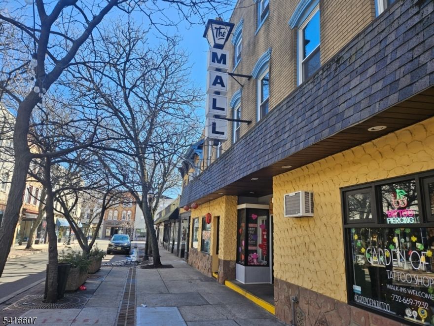 Office space for rent on the 2nd floor inside "The Mall". Located in the heart of Rahway's Business District, around the corner from Rahway train station & Rahway's continuing revitalization. The unit includes a private bathroom. Tenant is responsible for electric; landlord pays gas, water, and sewer. Convenient public parking garage located directly across the street. Rental requirements: Credit check, completed rental application, current tax return/last 2 pay-stubs, 2 months security, 1st month's rent and $75 refundable key deposit. Lease will be provided by landlord. Tenant to supply their own A/C unit.