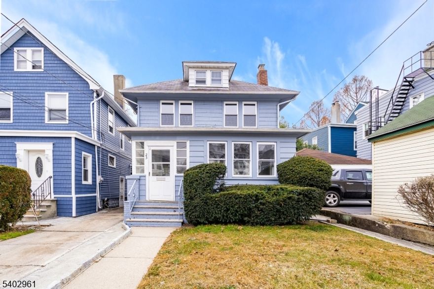 Welcome Back to 23 Tiffany Place ,  Completely updated in  December 2025!! Upper Irvington Colonial , Maplewood border. Close to public transportation , Easy access for NY commuters , only a few blocks from irvington bus terminal ,  Beautiful renovated single family with a finished garage classic charm modern craftsmanship , Large rooms, amazing kitchen with granite counters ..