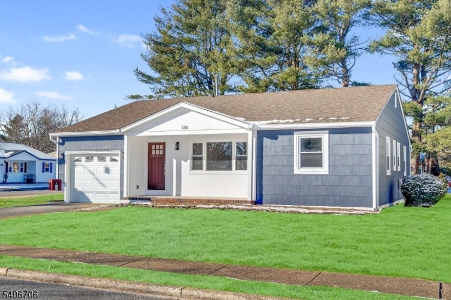 Welcome to this expanded Yorkshire model, a well-maintained three-bedroom, two-bath ranch located in a desirable 55+ active adult community in Toms River. Designed for convenient single-level living, this home offers a spacious and functional layout ideal for everyday comfort. The primary bedroom features an en-suite bath, while two additional bedrooms provide flexible space for guests or a home office. Recent updates include a new roof (2025), new HVAC system, and a tankless hot water heater. Additional highlights include a one-car garage. The property allows for a fully fenced backyard, and the seller is willing to install a fence upon request. Back on the market with a competitive price and conveniently located near shopping, dining, and major roadways.