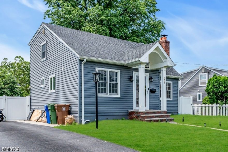 This delightful Cape Cod home is located in the Sunnyside neighborhood of Linden. Upon entering the first floor, you are greeted by a warm living room that flows into the kitchen. The dining room, filled with natural light, features sliding doors that lead to a fenced backyard with a paved patio, creating an ideal setting for outdoor gatherings. A hallway connects to a spacious bedroom and a full bathroom on this level. Moving to the second floor, you will discover 2 generously sized bedrooms along with another full bathroom. The outdoor area is enclosed by a well-maintained privacy fence and includes a charming patio, Lot size 6,098sqft . Additionally, the home offers an unfinished basement, providing ample storage options or the opportunity for future customization to meet your needs.