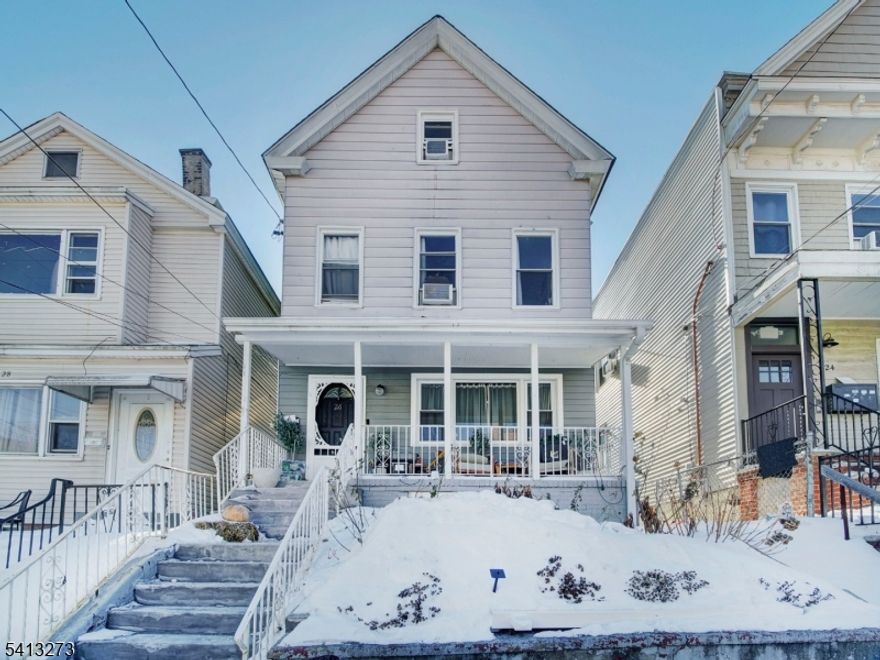 **Best & Final due by Tuesday, 03/10, 5PM** Welcome to this bright and inviting single-family home in a transit-friendly Bayonne neighborhood, just minutes from shopping, parks, schools, and major commuter routes. BOAsting approximately 1,888 square feet of living space, this home offers five spacious bedrooms and one and a half baths. Step inside to discover a welcoming layout with a generous living and dining areas that flow into a large eat-in kitchen. Step out through the kitchen to your beautiful gazebo-covered backyard, ideal for outdoor entertainment. Upstairs, find ample bedroom space on two levels, providing plenty of room for everyone to spread out.Excellent Access to Transit: Located near numerous public transit options including bus routes and just a short ride to the hudson-Bergen Light Rail. Nearby Parks & Recreation: Enjoy access to green spaces such as Stephen R. Gregg Park and Collins Park for outdoor activities. Local Schools: This home is served by the Bayonne School District, with nearby options including Washington No. 9 Elementary, Woodrow Wilson No. 10, and Horace Mann No. 6 Elementary all within about a half-mile or less as well as Bayonne High School a short distance away. ***Parking - Two cars designated for front of house through the city for $150 each car, two spots right in front of house. Seller also has permit to build two car driveway in front of house. Permit expires 05/2026***