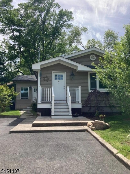 Nice 2 bedroom ranch in Cedar Knolls.  Laundry on first floor, 1 and 1/2 baths on first floor, full bath in basement.  Living room/dining room combo, central air, sunroom leads to backyard deck.