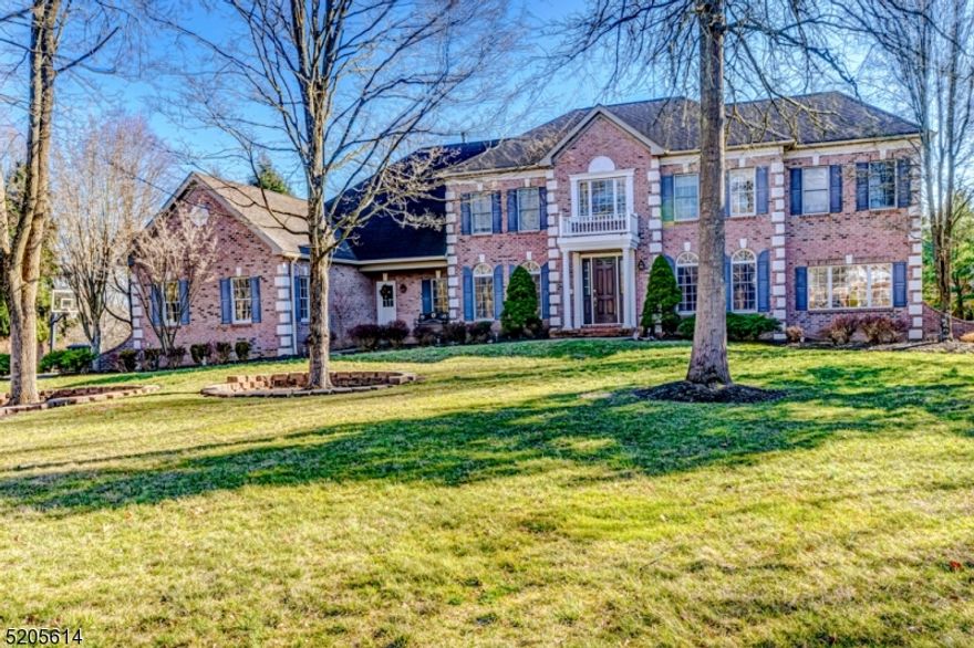 Welcome to Canterbury Estates.   This stately colonial situated on a cul-de-sac is located in one of Bernard Townships most desirable neighborhoods.    Close to town, schools, parks, train and major highways it is convienient to all. Soaring ceilings greet you in the foyer with an impressive staircase that leads you up to the six bedrooms with each its own en-suite.  The Primary bedroom boasts a large sitting room with FP. The home is perfect for entertaining with a beautiful kitchen that includes state of the art appliances and room for everyone. The family room is spacious but cozy with a large wood burning fireplace that is the center of the home.  In addition to the family room you can have your guests enjoy the game room located right off the living room .   If that is not enough there is plenty of room for fun in the finished basement complete with exercise room and full bath with steam shower.  When you feel like venturing outside, you can enjoy the beautiful private property surrounded by mature trees.  The large deck that runs the length of the home is perfect for outdoor entertaining or just relaxing with a book.   There truly is something for everyone in this impressive home.