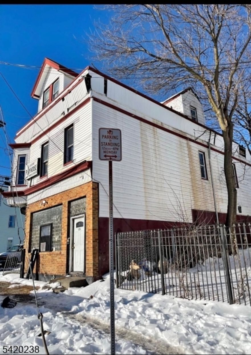 Prime mixed-use investment opportunity in Newark! This corner property features two residential units (1 three-bedroom and 1 two-bedroom) plus a commercial storefront, offering excellent income potential. Ideal for investors or owner-occupants looking to generate rental income. Located in a high-demand urban area with strong visibility and foot traffic. Close to major highways, public transportation, shopping, and local amenities. Property is being sold as-is. Buyer responsible for verifying all property details including zoning, square footage, and usage. Don't miss this opportunity to own a versatile income-producing property in a growing market.