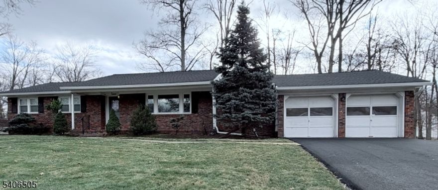 Proudly offered for the first time on the market, this well-maintained 4-bedroom, 2-bath ranch is tucked away on a quiet cul-de-sac in a neighborhood known for its welcoming atmosphere and appeal. The thoughtfully designed single-level layout offers comfort and functionality, ideal for both everyday living and entertaining.A covered front entrance welcomes you into a freshly painted interior featuring hardwood floors in the living room, dining room, and bedrooms, complemented by new vinyl plank flooring in the entrance foyer, kitchen, and den. The home includes a formal living room and formal dining room, along with an eat-in kitchen equipped with a new dishwasher, new sink, new stovetop, and new range.The generously sized den, perfect for game days or relaxed gatherings, features sliding glass doors that open to a deck overlooking the backyard an ideal setting for entertaining or unwinding outdoors. Additional highlights include a dedicated laundry room, two-car garage, and a partial unfinished basement offering excellent storage and future potential.Perfectly located near shopping, dining, schools, parks, and major commuting routes, this home presents a rare opportunity to own a cherished, first-time offering in an exceptional location. Schedule your private showing today.