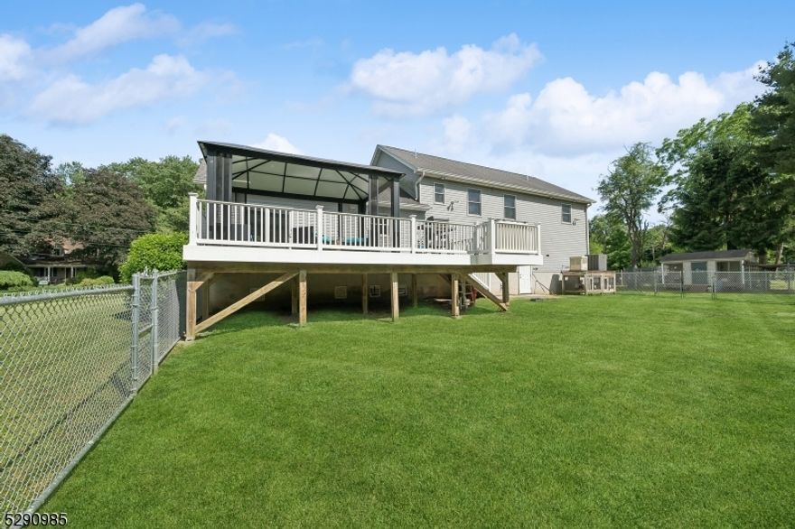 IMPRESSIVE!!!  Prepare yourself to fall in love with this amazing home that was rebuilt with attention to details, by the current owners in 2013!  Large property at the end of cul de sac, backing into park land, will invite you into this beautiful, open concept living room;, dining room; and amazing kitchen with custom Hickory cabinets, huge island, quartz counter tops, stainless steel appliances; Pallet stove; sliding door to the large deck overlooking immense yard. Second floor features large primary bedroom suite offering custom tile bathroom with double sink vanity, jacuzzi, shower, and walk in closet.  There are two additional spacious bedrooms, main bath, and laundry room.  Large windows let lots of natural light in making this home bright and light. House offers recessed lights through first and second floors, Barnwood banister, Barnwood vanities, hardwood, and tiled floors.  Built-in Generac generator is there for you as well. Property offers large deck with Pergola, partially fenced in backyard, and so much more!  Sellers prefer to sell the land lot next door and 54 Broadway together - MLS #3904850, listed for $100,000.00 - this will allow your property to be even bigger and more private.  Basement can not be finished.   Come and see for yourself!