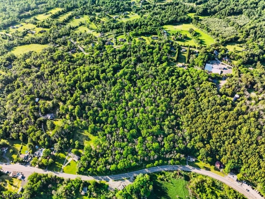 High visibility Rt 46 location just West of Hackettstown border. More than 800 ft frontage to route 46.  Zone allows commercial/residential. Seller did boundary survey & land marks on site, obtained all necessary permits including design for a residence beautiful house with full floor walk out basement , The home site is beautifully situated on a level terrace set slightly above the road. Mature trees embrace the backyard, creating a picturesque natural backdrop. From the front the view opens across the road to a lush green wetland preserve -ensuring a peaceful, unspoiled landscape serene for years to come Buyer to do their own due diligence as to zoning and status of permits and not rely on any information or lack thereof provided by seller or their representatives. Property is in the Highlands Preservation Area.