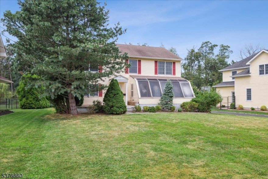 Spacious Colonial with Golf Course Views in Florham Park! Spacious Colonial with Golf Course Views in Florham Park! Welcome to this beautiful 4-bedroom, 2.5-bath Colonial in one of Florham Park's most desirable locations. Featuring gleaming wood floors throughout, this home offers an inviting and functional layout perfect for today's lifestyle. The main level includes a bright living room, formal dining room, and a large family room with sliding doors leading to a unique sunroom perfect for year-round enjoyment. The family room flows seamlessly into the expansive kitchen, complete with a breakfast bar and ample cabinetry, making it ideal for cooking and entertaining. A private office, convenient access to the 2-car garage, and a powder room complete this level. Upstairs, you'll find  the spacious primary suite, WIC and its own en suite bathroom, also 3 additional large sized bedroom each with its own walk-in-clostets serviced by an updated hall bathroom.  The fully finished basement offers flexible space for a recreation area, gym, or media room tailored to your needs. Enjoy beautiful golf course views and a prime location close to top-rated schools, parks, shopping, dining, and major highways for easy commuting. This is the perfect combination of space, comfort, and location in sought-after Florham Park!