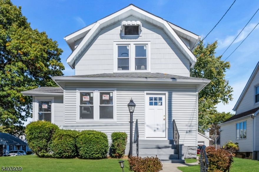 Beautifully renovated 4 bedroom, 2.5 bath home in the heart of Nutley! This move in ready property features a brand new kitchen with modern finishes, and updated baths.The home also includes a full basement offering plenty of storage or potential for additional living space. Conveniently located near parks, schools, and NYC transportation. Don't miss the chance to make this updated home yours!