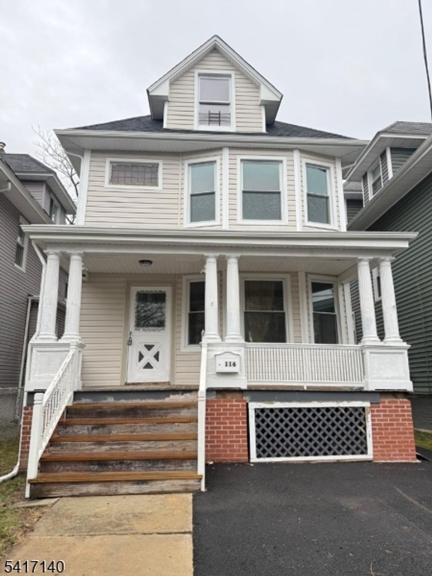 Fully renovated whole house rental (2026) offering 5 bedrooms and 2.5 bathrooms with a spacious layout and modern finishes throughout. The home also includes a private suite with a convenient kitchenette, perfect for guests, multi-generational living, or flexible use. Conveniently located near the NJ Transit train station, bus lines, restaurants, local shops, and parks, making commuting and daily errands easy. Pet-friendly with 1 parking space included. Great opportunity to rent a beautifully updated home in a convenient Orange location.