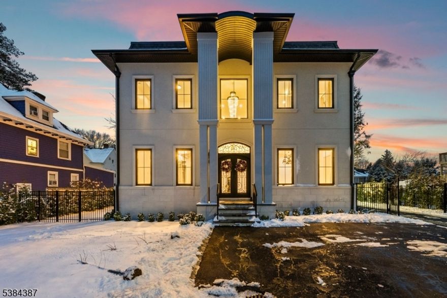 Experience ultimate luxury in this brand-new construction in the heart of Closter. This elegant 5-bedroom, 4.5-bathroom residence features 10' ceilings, sun-filled living spaces, and European windows throughout. The main level offers a seating room, greeting room, formal dining area, and a chef's kitchen with two sinks, two dishwashers, butler's pantry and a pantry room, and a refrigerator to be installed. All bedrooms include en-suite bathrooms, complemented by multiple decks for seamless indoor"outdoor living.The second floor includes all bedroom with a 14' ceiling, along with an office, laundry room, and a luxurious primary suite featuring double sinks, an enclosed toilet room, and a spacious two walk-in closet. A private gated backyard provides an ideal setting for outdoor relaxation. Conveniently located near shops, dining, parks, golf, library, bank, farm, lookout and major commuting routes in heart of Closter downtown, this home delivers refined living with everyday convenience.