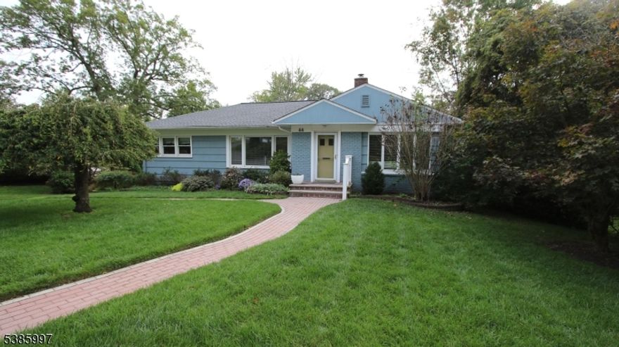 The well maintained ranch is closed to Summit High School, Kent Place School, Downtown Summit, and NJTransit direct trains to NYC and Hoboken. Two bedrooms and 2 full baths with finished basement, and  a large deck overlooking the beautiful backyard. Available immediately. For short term lease (3-6 months) only.