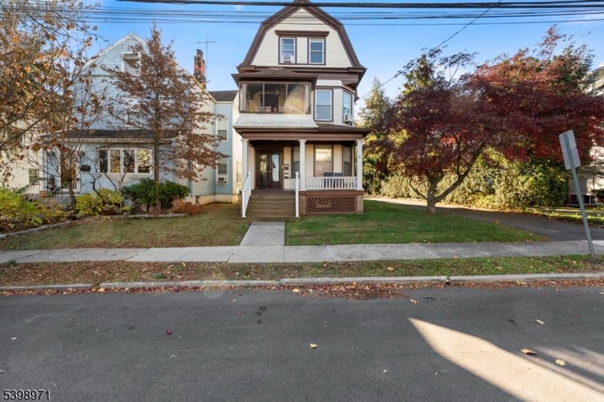 Clean, sunny, and well maintained, this fully rented two-family home offers high ceilings and beautiful hardwood floors throughout, along with separate utilities including gas, heat, hot water, and electric   ideal for both owner-occupants and investors. Tucked away on a peaceful dead-end street while conveniently located just off Broad Street with easy access to shopping, dining, and everyday conveniences. Bus service is right at the corner, and Bloomfield and Glen Ridge train stations with Midtown Direct service to NYC are approximately one mile away. Recent updates include newer furnaces, hot water heaters, roof, and windows. Central air conditioning on the first floor adds to the comfort and value of this move-in ready property.