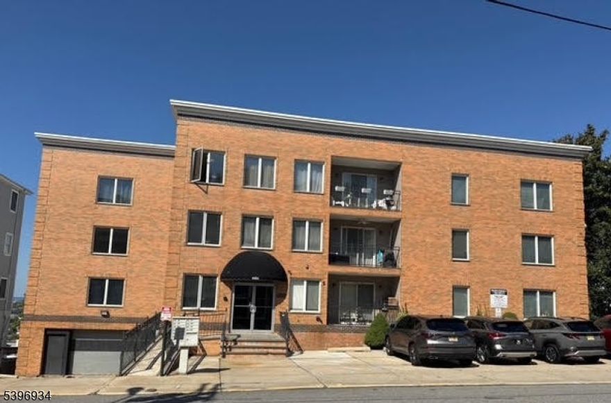 The 2-bedroom 2-bathroom condo in the heart of North Bergen! This 1200 sqft unit features a Primary Suite with a large walk-in closet and private bathroom, 2nd bedroom with full bathroom in hallway. Living room with sliders to private balcony, Dining Room, in-unit laundry, assigned parking space in the Garage! This unit is a prime location for commuter, just minutes away from NYC commute via buses and light rails. Close to restaurants, shopping stores, schools, and parks. Condo is not FHA or VA approved. Home is being sold in AS IS condition and buyer is responsible for CCO and/or any town requirements to close.