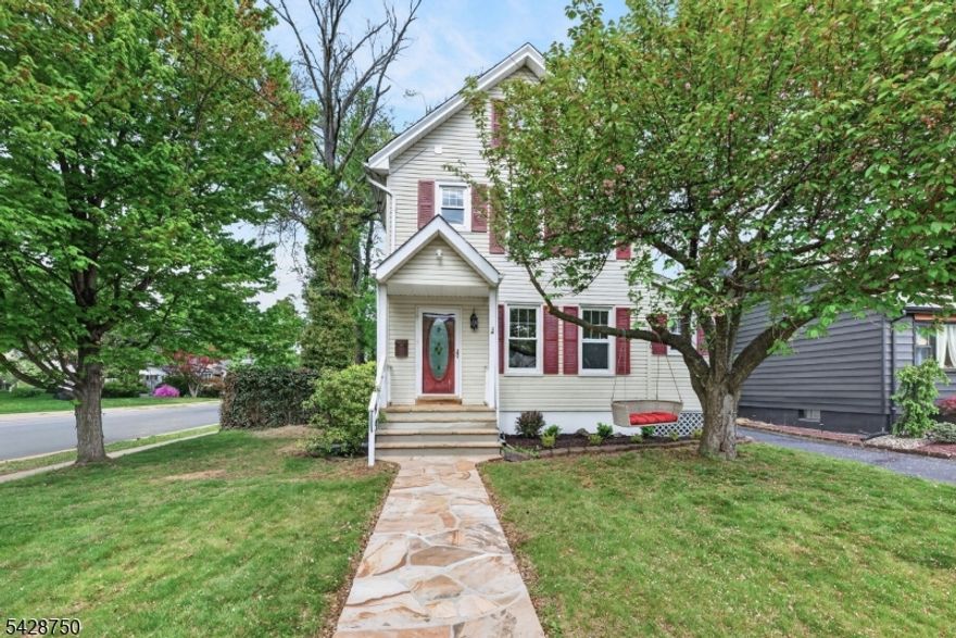 Welcome to this completely renovated home in desirable Dunellen, where classic charm meets fresh, modern updates. Freshly painted throughout, the home features refinished hardwood floors, new carpeting throughout the second floor, classic trim and moldings, and a beautifully restored and painted tin ceiling in the dining room that adds timeless character. The main level offers an expansive layout with a spacious living room, elegant dining room, new kitchen, laundry room, powder room, and oversized family room with new sliding doors to the back deck. Standout features include the showstopper tin ceiling in the dining room and the new kitchen showcasing granite countertops, hardwood floors, and new stainless steel appliances. Upstairs, you'll find three well-appointed bedrooms and the main bath. Outside, the fenced in backyard adds to the appeal with a large deck, paver patio, and plenty of yard space for entertaining, relaxing, or gardening. A private double-wide driveway provides ample off-street parking. Additional highlights include thermopane windows and a newly upgraded 200-amp electric service. Ideally located near downtown Dunellen, shops, dining, parks, and the train station, this move-in ready home offers charm, updates, and everyday convenience.