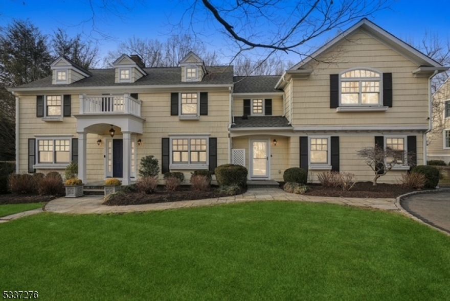 Prepare to be captivated upon entering this extraordinary 6 BR / 4.1 BA Colonial just under 1 full acre in the Lafayette section. The main floor offers nooks of comfort, craftsmanship & sophistication. Experience the ideal layout of an open EIK into an expansive/cozy FR w/a coffered ceiling & stone gas FP overlooking a peaceful fenced-in yard. The kitchen features S/S Jenn-Air appliances, custom cabinetry, a leathered quartzite center island & black granite countertops perfect for informal entertaining. The adjoining DR seats up to 12 comfortably w/a gas FP, custom built-ins/drapes & exquisite herringbone wood floors. Open up to a sun-lit sitting room w/lake blue grasscloth, coffered ceiling & French doors for privacy. The second floor offers a private, expansive primary suite w/WIC's, a large ensuite bath/stall shower, jetted tub & dual vanities. 4 additional bedrooms up top, one ensuite, with built-in closet systems, 2nd-floor laundry, additional bathroom, & large walk-up attic for storage. The basement consists of a workout area, rec room with 8-foot ceilings, a full ensuite bath & 6th BR. The 100x400 sq foot property features professional manicured landscaping and custom masonry throughout. Cool off and relax in the saltwater pool & spacious renovated pool house w/ Hardy Plank siding/Azec trim, heat, AC & a full bath/shower. The stone retaining wall behind PH allows for additional flat green space to enjoy! Full house Generac generator. Simply put, this home has it all!