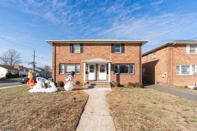 Welcome to this spacious and charming brick side-by-side duplex in a highly desirable area of Union! Each unit features 3 finished levels, 2 bedrooms, 2 full bathrooms, a living room, kitchen, and dining room. The basement is ample and fully finished with a full bathroom, mechanical room, and laundry area. There is a walk-up attic for storage in each unit. The vacant unit was just beautifully renovated and the occupied unit was renovated approximately 10 years ago. Both units offer hardwood floors, central air, forced hot air, and separate utilities. The property also includes a detached 2-car garage and a driveway that fits two additional vehicles. Conveniently located near major highways, shopping centers, Newark Airport, and public transportation, this property offers a short and easy commute to NYC. Perfect for owner-occupants or investors, this is an incredible opportunity to own a well-maintained, income-generating home!