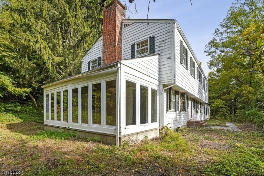 Don't miss this great opportunity to purchase this diamond in the rough with endless privacy. The house in surrounded on three sides by over 1,300 acres of the Jockey Hollow Park. This house is ready to be customized to make it your own.