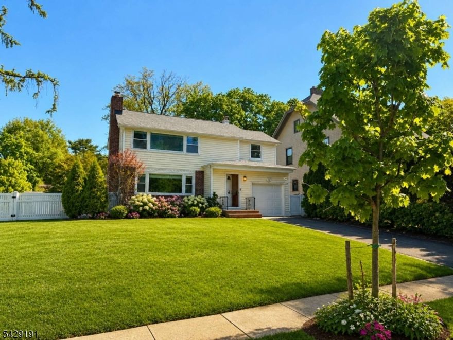 Introducing 43 Macopin, a beautifully updated, sun-filled Upper Montclair residence offering a refined blend of modern comfort, designer style, and exceptional functionality. This multi-level 3-bed, 3.5-bath home features a versatile first-floor flex space ideal for a private office, playroom, guest suite, or additional lounge area. Thoughtfully enhanced throughout, the home includes a fully updated dual-zoned HVAC system, Hydrawise irrigation, Ecobee smart thermostat, LG smart washer and dryer, and multiple WiFi-enabled systems. Designer details elevate every space, such as recessed lighting throughout the first floor, custom Shade Store window treatments, Magnolia Home wallpaper, Portola lime wash paint, and a beautifully renovated powder room with Schumacher wallpaper and Rejuvenation fixtures. The extended kitchen is a standout, with vaulted ceilings, an oversized island, and a warm feel ideal for everyday living and entertaining. The newly finished, waterproofed basement with full bath adds valuable living space, while the renovated garage, mudroom with keypad entry provide everyday convenience. Outdoors has updated landscaping, a refinished deck,custom shed and full perimeter fencing create a private retreat for relaxing and entertaining. This home is a commuter's dream - located just blocks from NJ Transit, Boxcar bus service, direct NYC train access, the Upper Montclair business district, acclaimed dining, shopping, Mountainside Park, and the Iris Gardens. A must see.