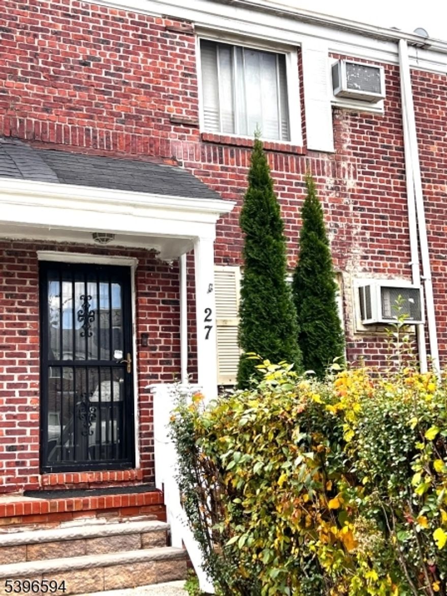 Move right into this beautifully  2-bedroom, 1-bathroom home on a quiet street in East Orange. Just two years ago, the kitchen and living room went full  under renovation, meaning you get modern aesthetics and peace of mind without the hassle of immediate repairs.  The kitchen comes fully equipped with essential appliances, including a stove, refrigerator, washer, dryer, and even a freezer everything you need from day one! Convenient Parking: Never worry about street parking with private parking space for two cars.Bonus Space: A full basement provides excellent storage or potential for a future finished area.Outdoor Living: Enjoy your own private backyard for relaxing or entertaining. Location, Location, Location: NYC Commuter Dream: It's just a quick 3-5 minute walk to the  Train Station (NJ Transit), offering a fast and direct route to New York City. Leave the traffic behind! Seamless Travel: Quick access to major highways, including the Garden State Parkway and Route 280, makes driving anywhere in New Jersey a breeze. This home offers the perfect combination of modern updates, commuter convenience, and cozy living. It's an opportunity you don't want to miss. This ia an AS-IS Sale