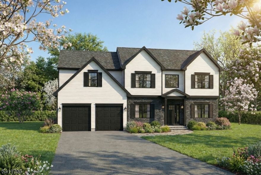 BRAND-NEW CONSTRUCTION! THIS BEAUTIFULLY POSITIONED COLONIAL IS SITUATED ON OVER 2.5 ACRES, SET BACK APPROXIMATELY 170 FEET FROM THE ROAD. A DRAMATIC TWO-STORY FOYER WELCOMES YOU TO AN OPEN, LIGHT-FILLED LAYOUT FEATURING 9-FOOT CEILINGS ON THE MAIN LEVEL, HARDWOOD FLOORS THROUGHOUT, RECESSED LED LIGHTING, AND CENTRAL AIR FOR YEAR-ROUND COMFORT. AT THE HEART OF THE HOME, THE DESIGNER EAT-IN KITCHEN IS MADE FOR GATHERING AND ENTERTAINING, COMPLETE WITH QUARTZ COUNTERTOPS, AN OVERSIZED CENTER ISLAND, STAINLESS STEEL APPLIANCES, AND A STYLISH TILED BACKSPLASH. THE KITCHEN FLOWS SEAMLESSLY INTO THE MAIN LIVING AREAS, TO INCLUDE A SPACIOUS LIVING ROOM WITH COZY GAS FIREPLACE ADJOINING A LARGE FAMILY ROOM, CREATING AN IDEAL SPACE FOR EVERYDAY LIVING. UPSTAIRS, THE PRIMARY SUITE FEATURES A TRAY CEILING, A SPACIOUS WALK-IN CLOSET, AND A SPA-INSPIRED BATH FEATURING A DOUBLE VANITY AND A BEAUTIFULLY TILED SHOWER. ADDITIONALLY, 3 GOOD SIZED BEDROOMS, A COZY HOME OFFICE AND A SECOND-FLOOR LAUNDRY ROOM ADDS EVERYDAY CONVENIENCE. THE FULL UNFINISHED WALK-OUT BASEMENT OFFERS ENDLESS POSSIBILITIES. ADDITIONAL HIGHLIGHTS INCLUDE NATURAL GAS, PUBLIC WATER, AND PUBLIC SEWER RARE AND VALUABLE FEATURES FOR A PROPERTY WITH THIS MUCH LAND. CONVENIENTLY LOCATED CLOSE TO MAJOR ROUTES, SHOPPING, AND DAILY AMENITIES. STILL TIME TO PERSONALIZE CHOOSE YOUR COLORS AND FINISHES AND MAKE THIS STUNNING NEW HOME TRULY YOUR OWN. DON'T MISS THIS OPPORTUNITY!