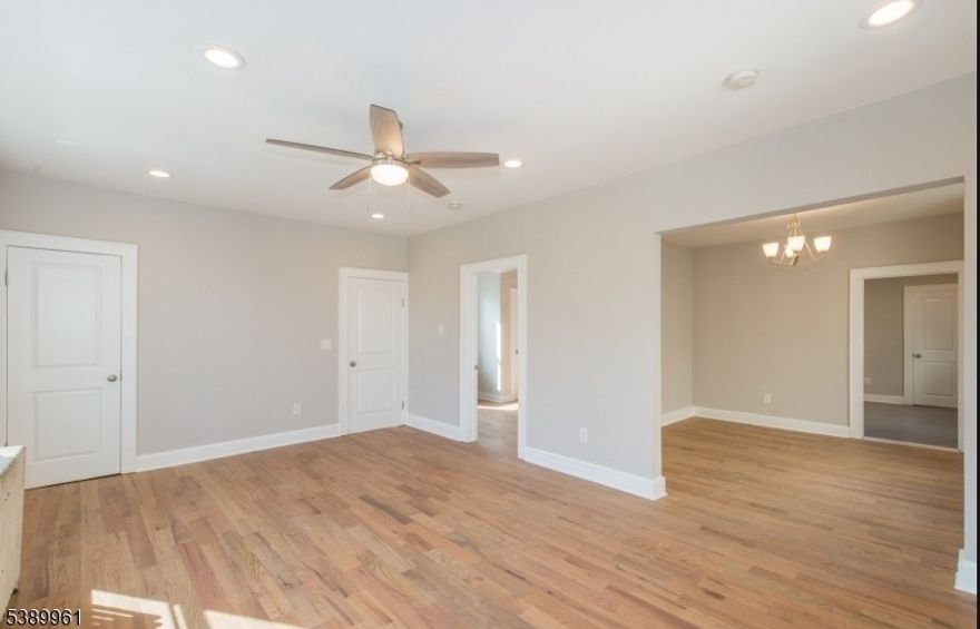 YOUR SEARCH ENDS HERE!!! Welcome to 99 Franklin Apt 2. Set in the heart of Belleville, this newly renovated 2 bedroom, 1 full bath apartment has it all. Dining room, living room and new kitchen includes stainless steel appliances and subway tile back-splashes. The full bath includes beautiful tile & fixtures with large tub shower. Tenant are responsible for all utilities, pets conditional and plenty of on-street parking. Steps from NJ transit rail to Newark Penn station, Branch Brook Park and schools. THIS IS A MUST SEE!*