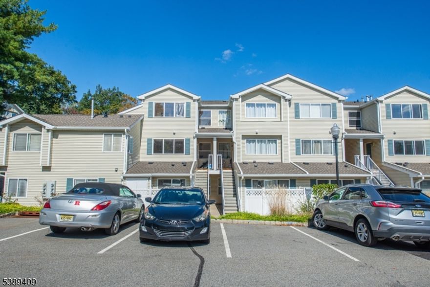 This well maintained 2-bedroom, 1-bath apartment offers an open and airy layout across two levels. The main floor features gleaming hardwood floors, a large living and dining area filled with natural light, and an open-concept kitchen with gas cooking and plenty of cabinet space. Upstairs, you'll find two comfortable bedrooms, a full bath, and generous closet storage, including a walk-in. The unit includes in-unit laundry for added convenience. Located in a quiet, well-kept complex just minutes from downtown Morristown, shops, dining, and major highways.