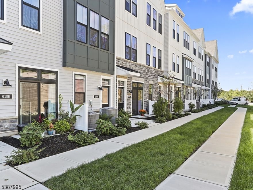 Move-in ready, north-east facing luxury townhome in the sought-after Meridian Walk at Princeton, built by Toll Brothers. Located in the top-rated West Windsor-Plainsboro School District, this brand-new two-story home offers modern design, convenience, and resort-style amenities.The open-concept main level features flexible living and dining areas, plus a full bath. The gourmet kitchen includes a granite-topped center island, stainless steel appliances, 36  Whirlpool refrigerator, vented exhaust, and pantry. A sliding glass door opens to a private patio for easy indoor-outdoor living.Upstairs, the primary suite boasts a walk-in closet and spa-like bath with dual sinks and walk-in shower with seat. Two additional bedrooms share a full bath, and a laundry room adds convenience.Upgrades include recessed lighting, extra outlets, and a garage pre-wired for EV charging. Community amenities feature a clubhouse, pool, fitness center, tennis courts, tot lots, and shuttle to Princeton Junction train station. Sidewalks lead to nearby shopping and dining including Trader Joe's, Starbucks, and Lowe's.With a prime location, top schools, and luxury amenities, this home is ready for you to move in and host the holidays in style!