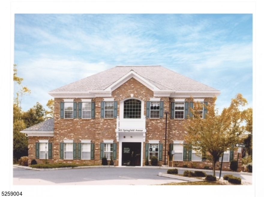 Prime commercial building on a highly visible corner location. Constructed in 1998 and consisting of  4,400 SF of finished floor area plus 2,200 SF sprinklered basement. On-site parking for 24 vehicles plus non-metered street parking. Only 500 feet to NJ Transit Train Station.  Prominent building sign on Springfield Avenue. The Neighborhood Business zone permits retail sales & services, personal services, restaurants, professional office, medical and mixed-use with residential above the first floor. Expansion of the building is possible in terms of floor area and height (3 stories).