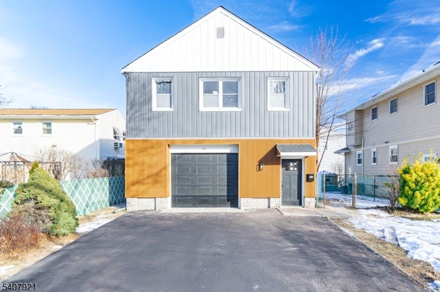 Welcome to 387 Broughton Ave, a beautifully renovated 4-bedroom, 3-full-bath home located in one of Bloomfield's most desirable residential sections. This neighborhood is known for its tree-lined streets, pride of Ownership, and close proximity to parks, schools, shopping, dining, and convenient NYC transportation making it ideal for today's commuter lifestyle. The home has been thoughtfully renovated to offer modern finishes while maintaining comfort and functionality. Featuring a spacious and versatile layout, the property provides ample room for living, entertaining, and remote work. Each full bathroom has been updated for a clean, contemporary feel, and the four generously sized bedrooms offer flexibility and privacy. With easy access to major highways, public transit, and Bloomfield's vibrant downtown amenities, this home delivers the perfect blend of location, space, and value. A true turnkey opportunity schedule your private showing today and experience all that this exceptional home and neighborhood have to offer. Please dont forget to show storage in back and the underground basement on the side. Motivated seller.  $3,000 sellers concession.