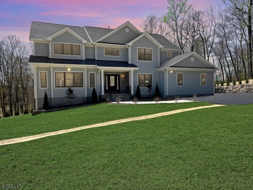 New Construction 2024, Mother Daughter Style, 5 Acre Lot, Long Blacktop Driveway w/ 2 Car Garage, Ample Parking. Inside you will find a 2 Story Foyer w/ Grand Staircase to 2nd flr, Lg Living Rm w/ Gas Fireplace 20ft x18ft, Frml Dining Rm 20ft-16ft, E.I.K. w/ Large Center Island Quartz Counter Tops, S.S. Appliances. 5 Spacious Bedrms, 4.5 Baths (Which includes a lovely Master Suite, J&J Bedrooms w/Bath & 4th bedroom w/ En Suite ). This Open Concept Living is so inviting. This Lg Open Kitchen w/ White & Natural Wood Cabinetry has Bertazzoni dble Refrigerators, 36" Gas Oven, Dishwasher & Microwave drawer.  The Lg Dining area has a Beverage/ Coffee Bar, ready to serve at your next event! 1st Flr also has a 1/2 Bath, Laundry Rm, Mud Rm w/ Garage entrance.  2nd Flr: 4 Bedrms & 3 Full Baths - Master Suite 20ft x19ft w/ Lg Master Bath '5 Piece' (Dble Sink w/ Stall Shower and Soaking Tub) Master Includes a lg Walk-in-Closet w/ custom shelving - 2nd & 3rd Bedrms share a Jack & Jill Bath, 4th Bedroom has its own EnSuite (All Closets have been finished w/ custom shelves).  Basement has Complete Living Space (Multi-Generational Living) 34x19 Living Rm/ Sitting Rm, Dining Rm, Bedrm, Kitchenette, Full Bath, 2nd Laundry Rm w/ Utilities. Basement has w/ Walkout to Backyard Patio. Home is equiped w/ GENERAC GENERATOR, ANDERSON WINDOWS & DOORS - HOME COMES W/ A 10 YEAR WARRANTY -Lawn has been HYDRO-Seeded - Ext. Siding is HARDI-PLANK & Stone - Brand NEW SEPTIC 2024 (5+) Bedrm - Brand New Well