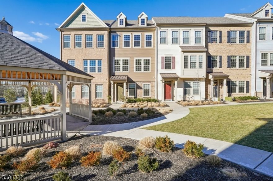 THE PERFECT RENTAL! Built in 2021 this Beautiful 4 bedroom 3.5 bath Townhouse is located in the DESIRABLE town of Livingston! Boasting 2000 sq ft of Living space plus 2-CAR Garage, this Unit has a Ground-Level Bedroom and Full Bath. The 1st floor OPEN FLOOR PLAN hosts Living Room, Dining Room and CHIC Kitchen w/Quartz Countertops, Center Breakfast Island and SS appliances. 2nd Level: Master En-Suite w/Full bath & 2 Walk In Closets and add'l 2 Bedrooms w/Full Hall Bath and Laundry. Close to Mid-Town Train JITNEY and Express NYC Bus.