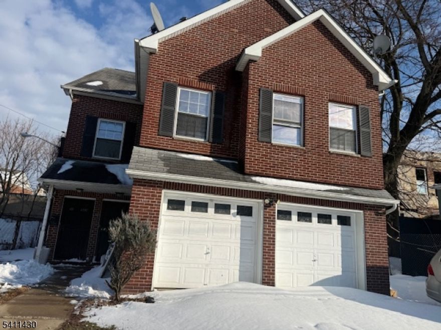 Welcome home to this spacious and sun-filled duplex side by side apartment in a charming two-family home, an exceptional design. Located on South 19th Street in Newark, this apartment offers both convenience and comfort. Inside you will find oversized rooms with an abundance of natural light, featuring: three large bedrooms, living room & dining room, kitchen with large refrigerator and dish washer. Additional features include newly refinished hardwood floors throughout and central AC unit for your comfort. Enjoy the peace and tranquility of a residential street while being just minutes from public transportation, the Garden State Parkway, shopping, restaurants, and local hospitals. Off Street parking in driveway for one car.