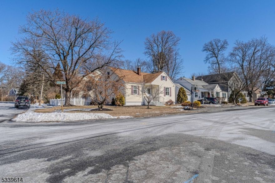 Pristine, Updated and Charming Downtown Denville Cape. True Pride of ownership in this home! Spectacular Cape, pristine condition with lovely updates. Sweet foyer welcomes you into the living room. Granite eat in kitchen with stainless steel appliances. Bonus family room and/or optional 4th bedroom. An abundance of natural light throughout. Hardwood floors and charming arched ways. Versatile floor plan, perfect for entertaining or every day living. Two first floor bedrooms. Upstairs features the 3rd large bedroom and sitting area. The walk-out unfinished basement provides lots of storage and laundry. If the house isn't perfect enough, you will fall in love with the neighborhood and close proximity to bustling Downtown Denville. Fenced in, corner lot. Walking distance to Broadway Ave, school, sports fields, playground, restaurants, shopping and many events that make Denville so desirable. As well as commuter locations for bus/train direct into NYC. Great schools. Public utilities.