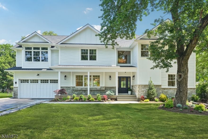 Introducing an extraordinary luxury new construction Colonial offering over 6500 square feet of refined living space, including fully finished basement. Perfectly situated on a premier street, the 6 bedroom, 6.5 bath residence seamlessly blends timeless architecture with sophisticated modern amenities. Upon entering, you are greeted by a grand open-concept layout bathed in natural light, featuring soaring ceilings and exquisite craftsmanship throughout. The heart of the home is the gourmet chef's kitchen, complete with top-of-the-line appliances, an oversized island, custom cabinetry, and a walk-in pantry. The kitchen flows effortlessly into a spacious family room anchored by a gas fireplace and opens to a covered patio-ideal for year round entertaining. Formal living room and dining area provides elegant spaces for gatherings, complemented by a butler's pantry with a sleek wet bar. A thoughtfully designed mudroom connects to the attached garage, adding everyday convenience. Upstairs, the lavish primary suite offers a serene retreat with spa-inspired bath and dual walk-in closets. Each of the additional bedrooms features its own en-suite bath, ensuring comfort and privacy for all.The fully finished lower level with full bath provides endless possibilities. Professionally landscaped grounds complete this exceptional offering. This is a rare opportunity to own a brand-new, impeccably designed home in one of Glen Rock's most coveted locations.