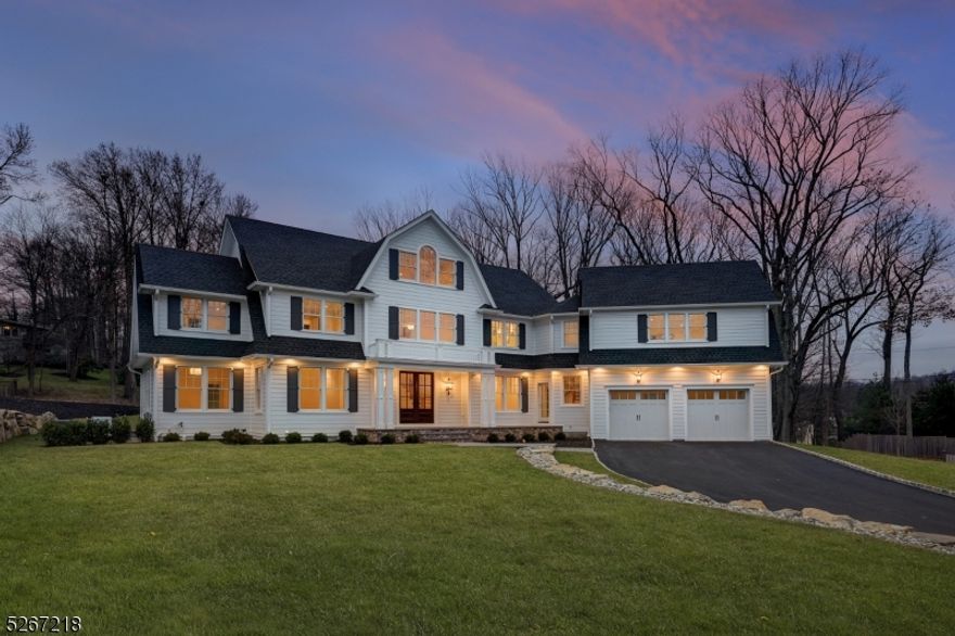 FOR COMP PURPOSES ONLY. Introducing an exquisite new Colicchio masterpiece on a private one acre lot. Nestled on a serene and private lane, this distinguished residence is defined by custom features and unparalleled craftmanship throughout, setting a standard of excellence. Boasting 6 bedrooms and 6.1 baths over four floors of living space, every aspect of this premier property has been meticulously designed. Outside the grounds include a covered blue stone patio with kitchen and fireplace. Combining formal living areas and casual spaces to accommodate today?s lifestyle, this home is truly one of a kind.