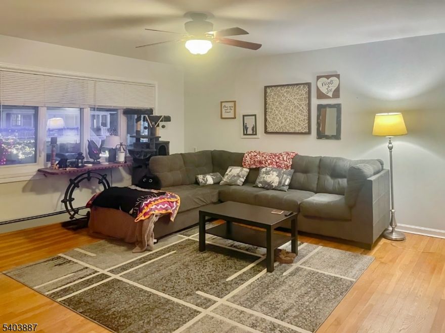 Welcome to this beautiful 3 bedroom 1 bath second floor apartment. Washer dryer hook up, dishwasher, 2 parking spaces in driveway, and central air. One small pet allowed. Close to transportation and restaurants.